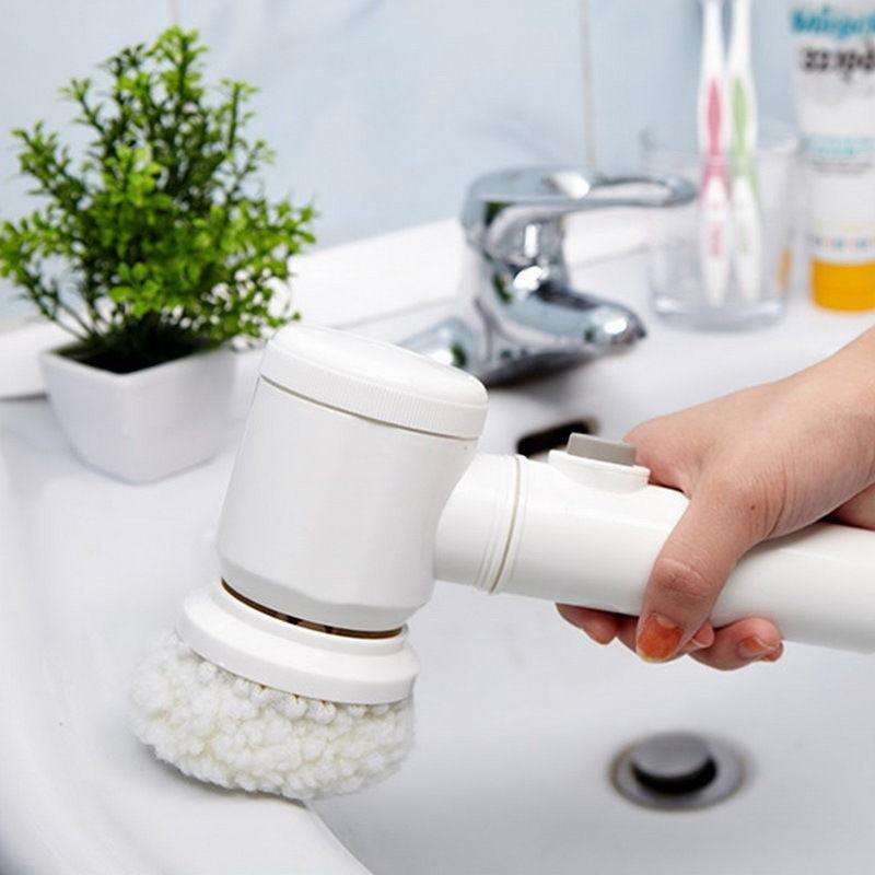 Escova de limpeza Elétrica Portátil 5 em 1 - MasterClean