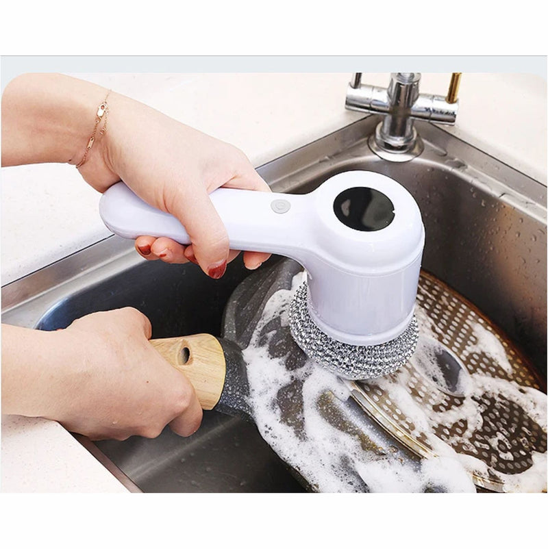Escova de limpeza Elétrica Portátil 5 em 1 - MasterClean