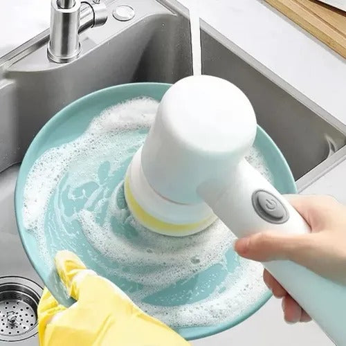 Escova de limpeza Elétrica Portátil 5 em 1 - MasterClean