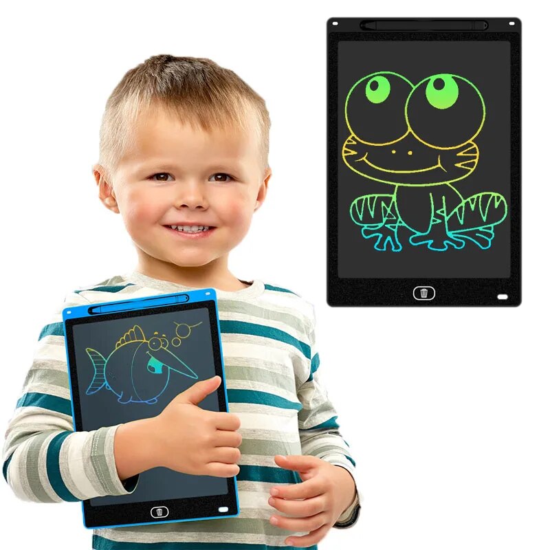 Tablet Lousa Mágica 12" Para Crianças Desenhar e Escrever